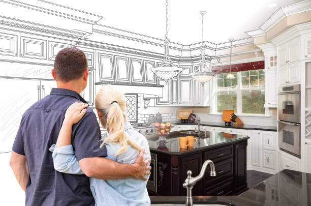 Professional Kitchen Island Installation technician working in Paoli, PA